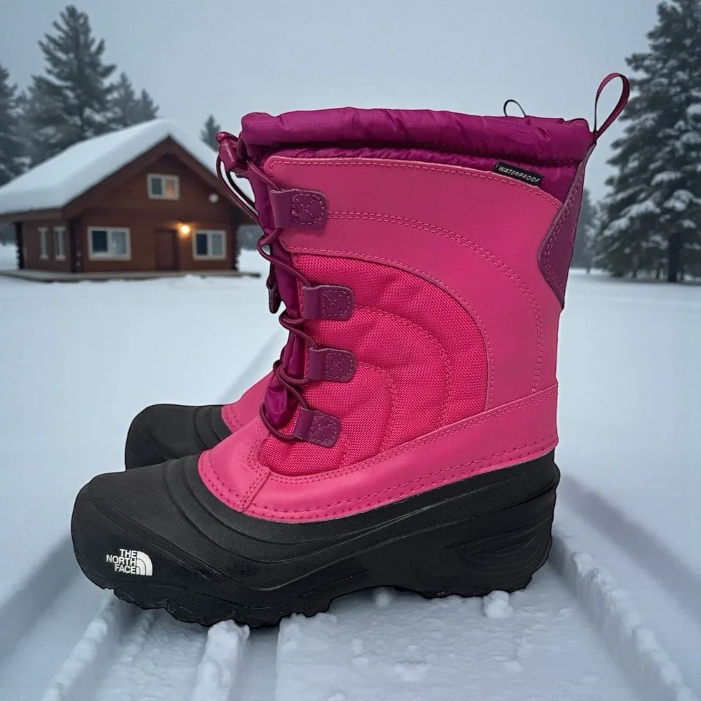 Barbiecore🩷The North Face Alpenglow Waterproof Lined Winter Boot Slay The❄️ 7.5